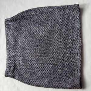Wow Couture, Womens Size Medium, Gray Texture Style Midi Skirt